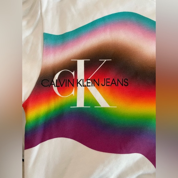 Calvin Klein PRIDE Collection Cotton Pullover Sweater (M) - Picture 7 of 15
